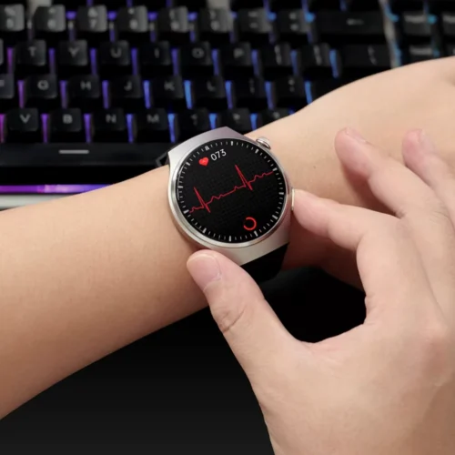 Smartwatch EKG Kardiowatch Exon Beat Bez problemu sprawdzi poziom cukru we krwi