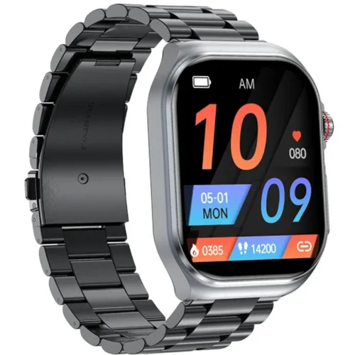 Smartwatch Kardiowatch EKG Exon Pulse Max Czarna Bransoleta Amoled