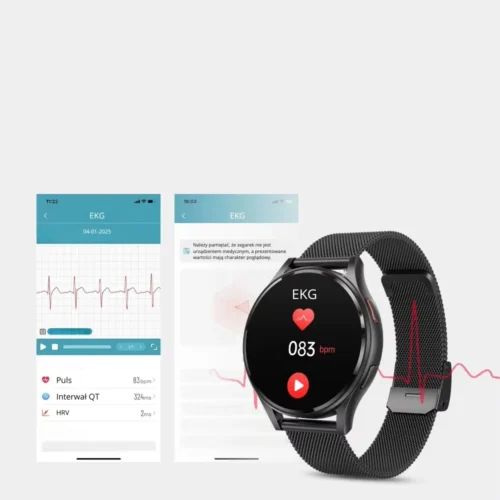 Monitorowanie EKG w Kardiowatch Smart Pro EKG