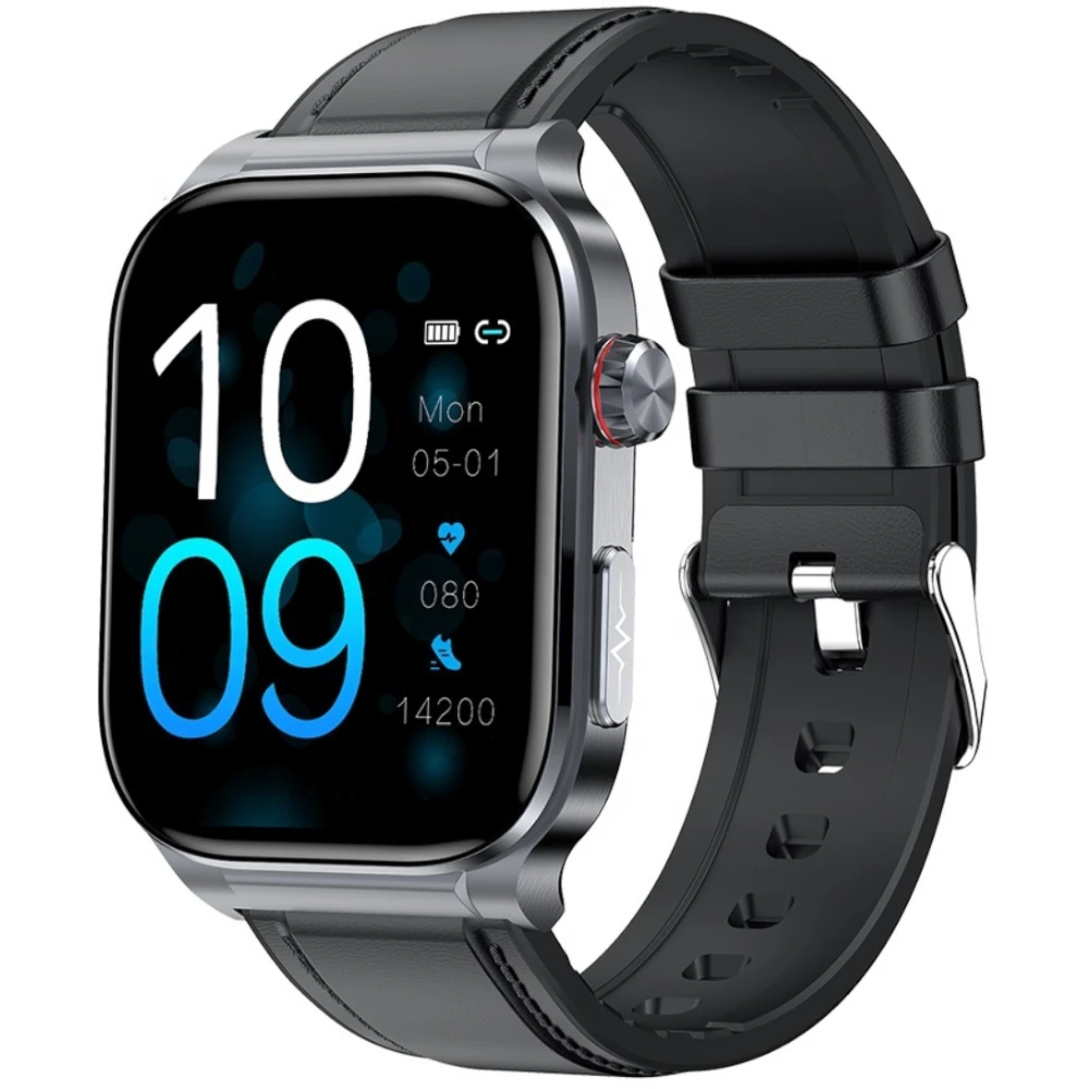 Kardiowatch Exon Pulsemed z aplikacją zdrowotną i historią pomiarów.