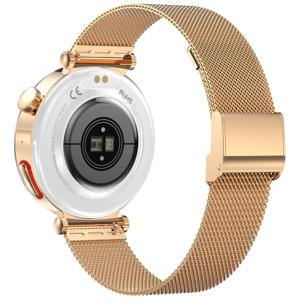 BRANSOLETA STALOWA ZŁOTA 18 MM - obrazek 2