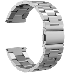 BRANSOLETA TRÓJRZĘDOWA SREBRNA EXON 22MM