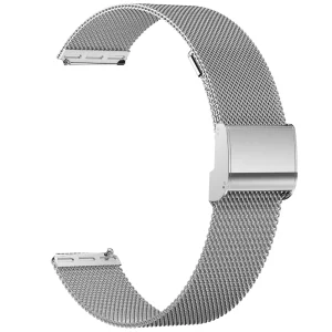 BRANSOLETA STALOWA SREBRNA 18 MM