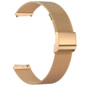 BRANSOLETA STALOWA ZŁOTA 18 MM