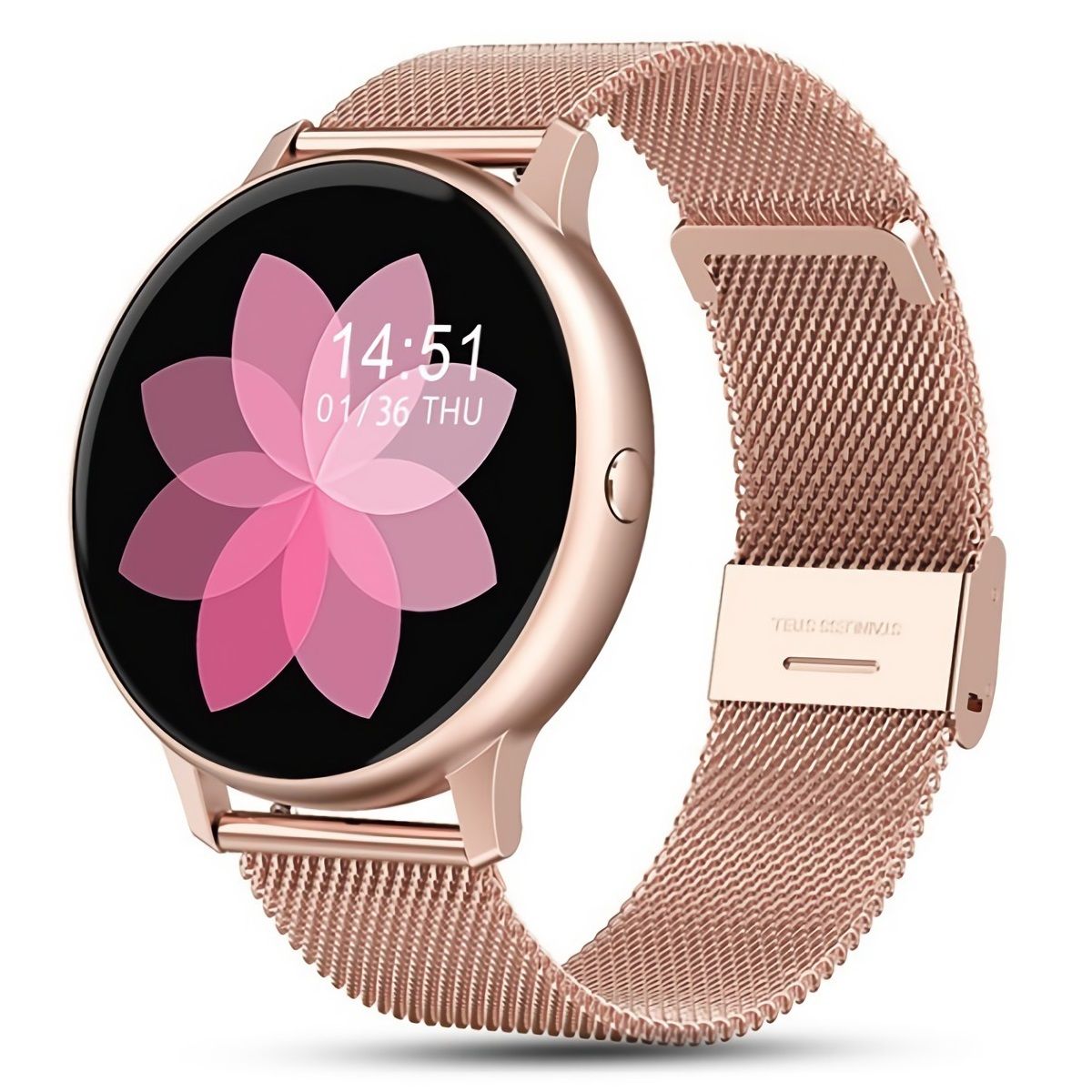 BRANSOLETA MESH ZŁOTA 20 MM - obrazek 2