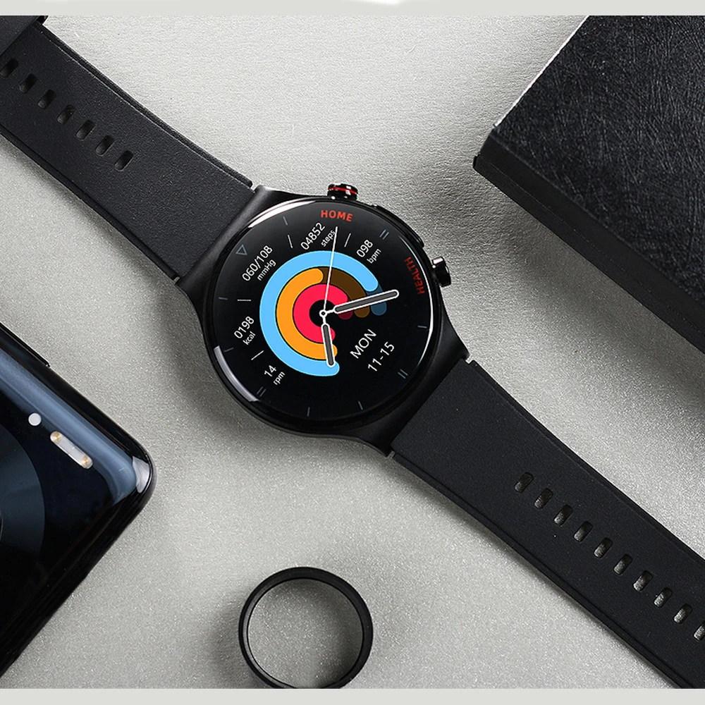 KARDIOWATCH EXON HEALTH PRO BRĄZOWY SKÓRZANY PASEK - obrazek 10