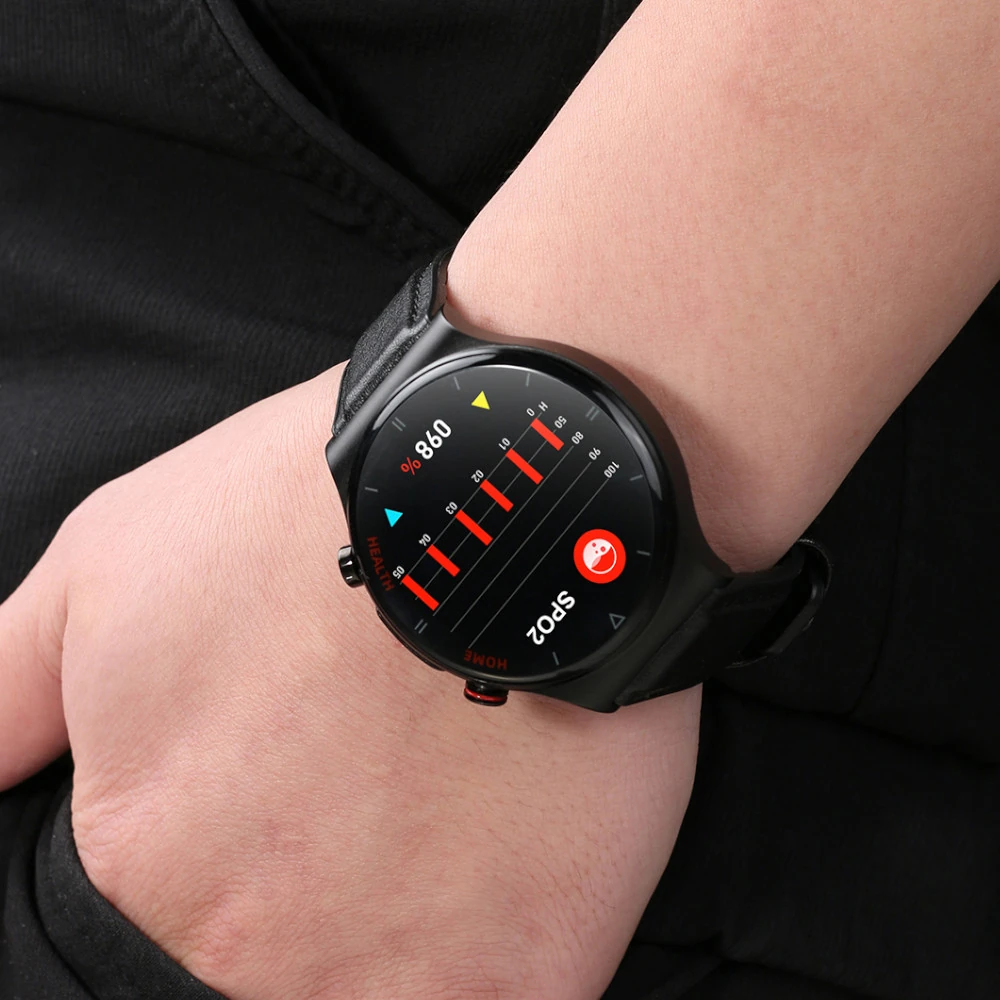 KARDIOWATCH EXON HEALTH PRO BRĄZOWY SKÓRZANY PASEK - obrazek 11