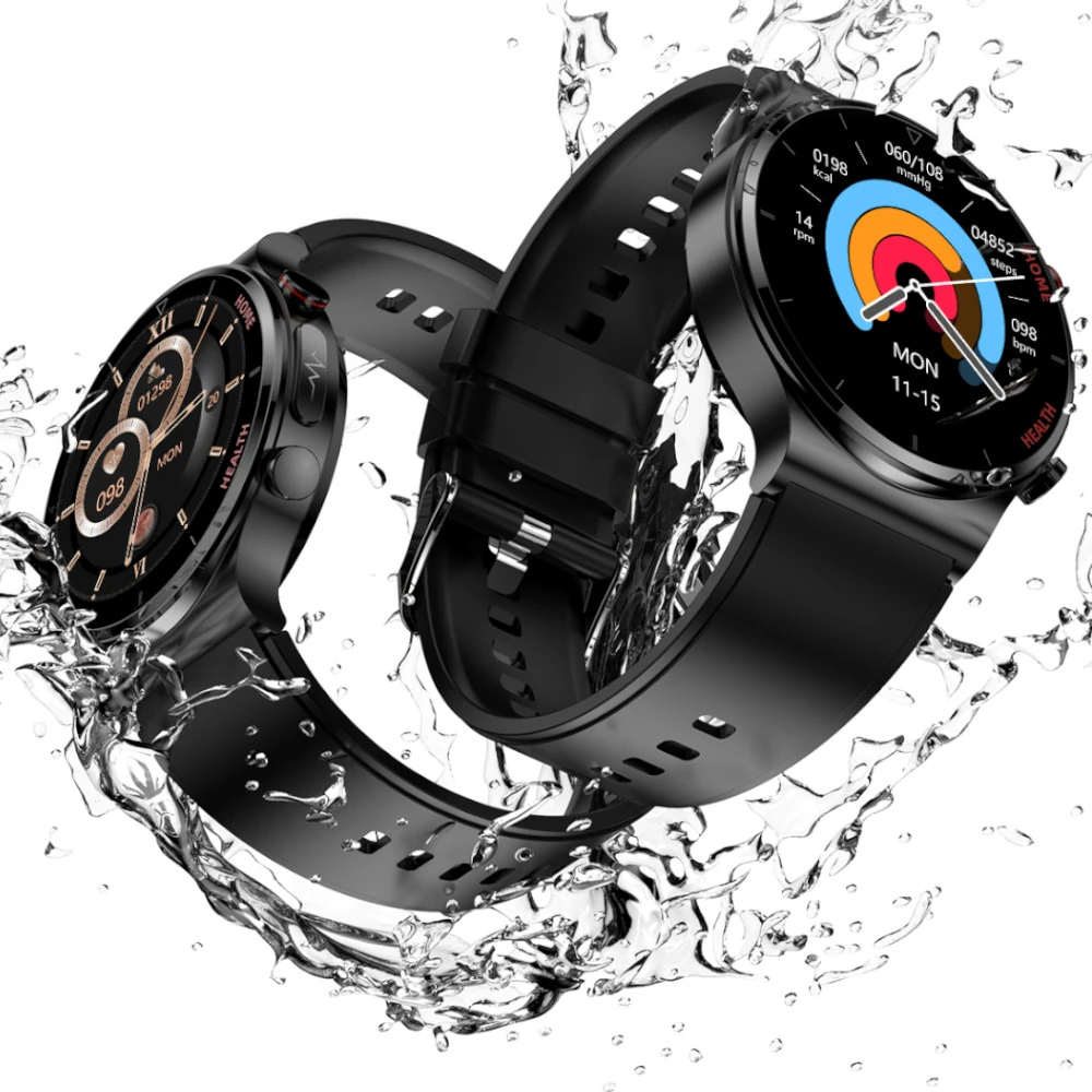 KARDIOWATCH EXON HEALTH PRO BRĄZOWY SKÓRZANY PASEK - obrazek 9