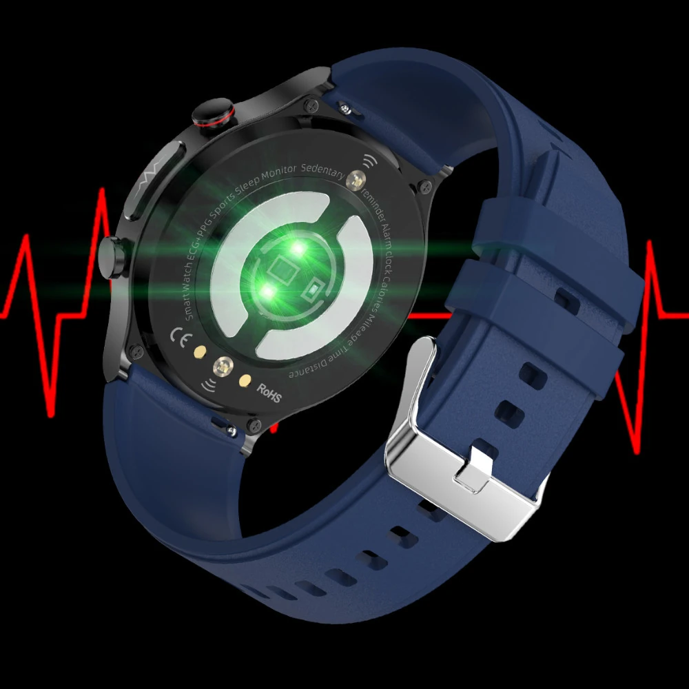 KARDIOWATCH EXON HEALTH PRO BRĄZOWY SKÓRZANY PASEK - obrazek 16