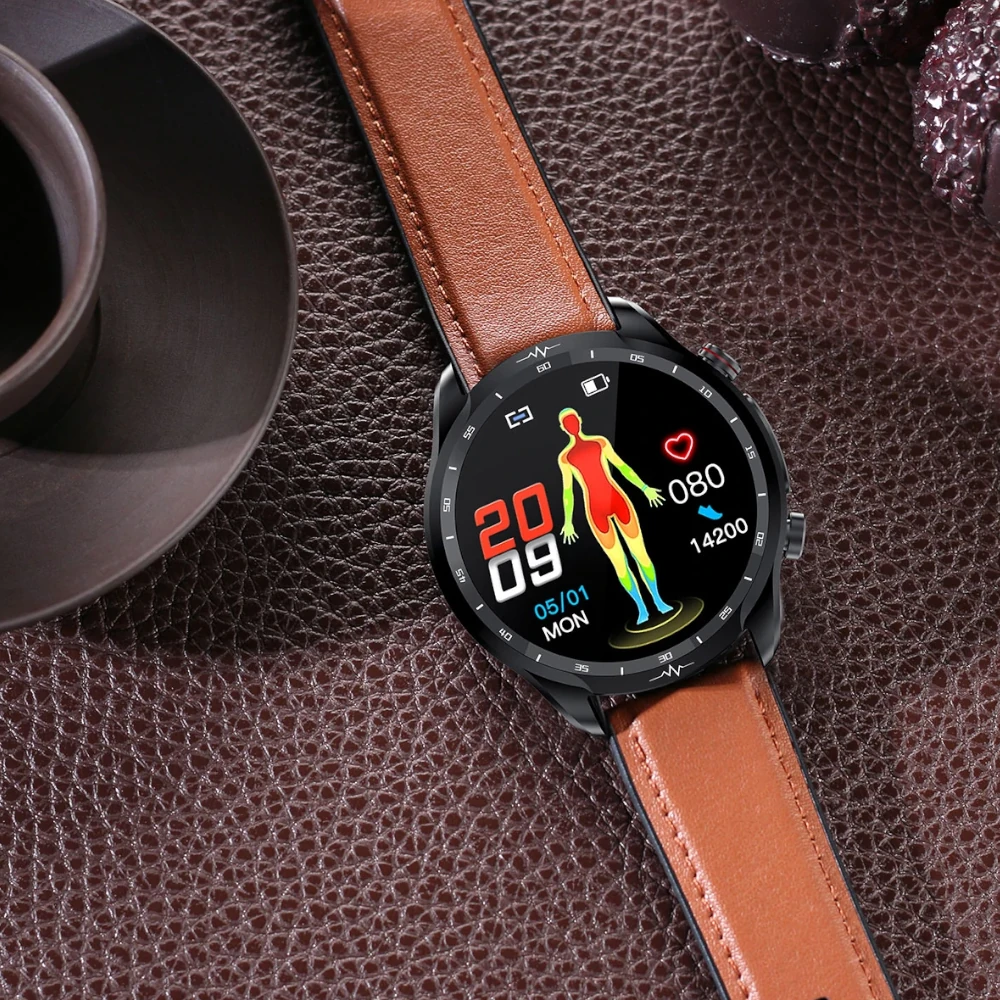 KARDIOWATCH EKG EXON MEDICAL CZERWONY PASEK - obrazek 7