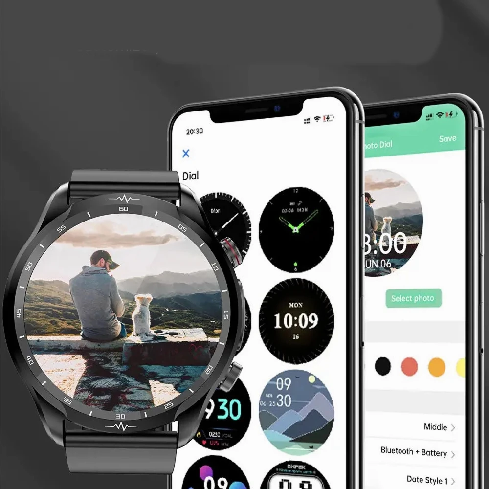 KARDIOWATCH EKG EXON MEDICAL CZERWONY PASEK - obrazek 3