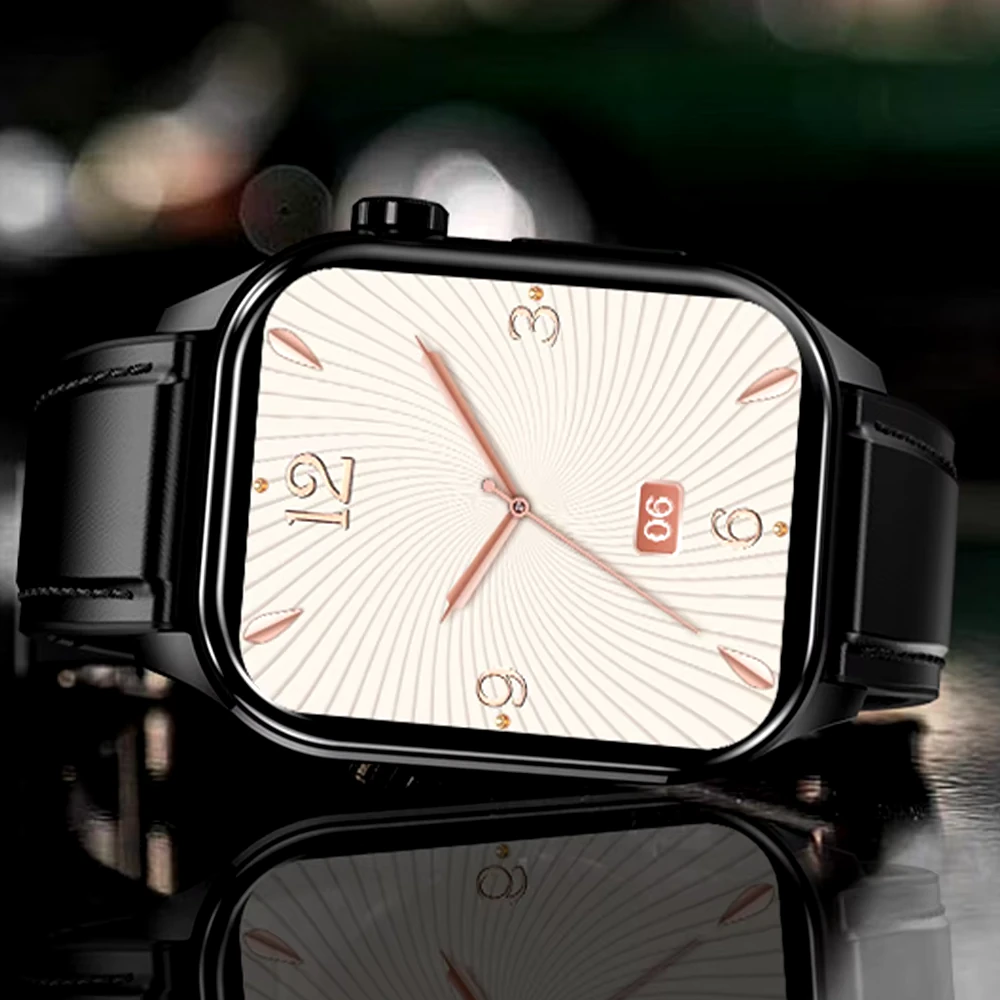 KARDIOWATCH EKG EXON PULSE PRO CZARNY SKÓRZANY - obrazek 4