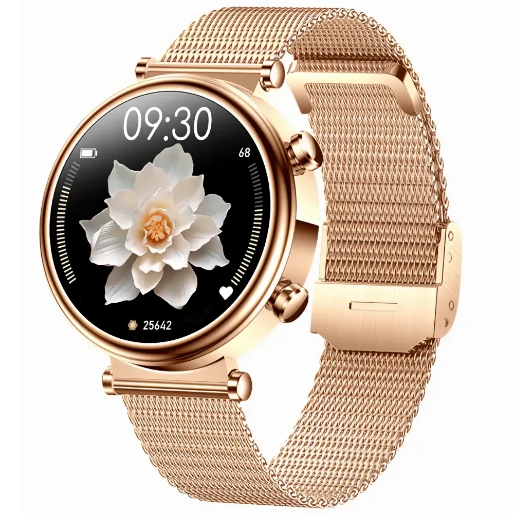 BRANSOLETA STALOWA ZŁOTA 18 MM - obrazek 4