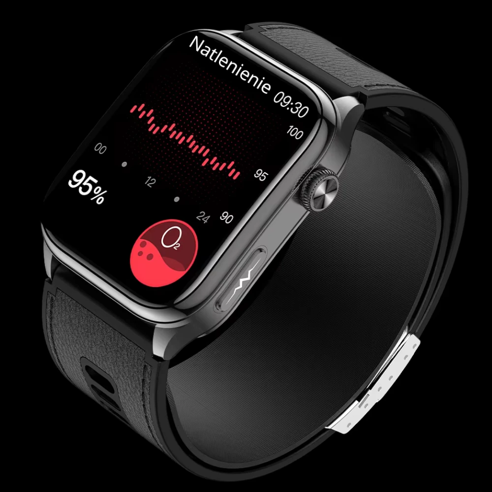 Smartwatch Exon Prime z pulsoksymetrem SpO2