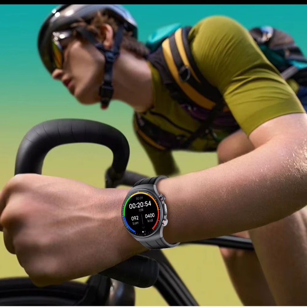 Kardiowatch Corinex na ręce podczas treningu