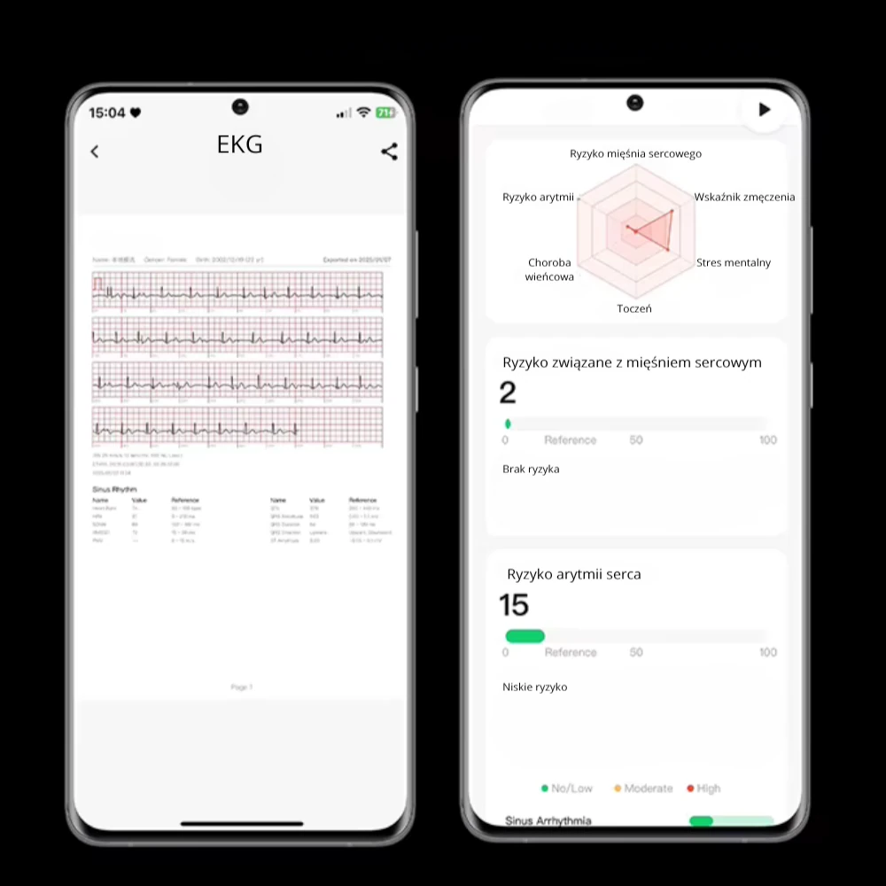 Smartwatch Exon Prime z funkcją przypomnień zdrowotnych