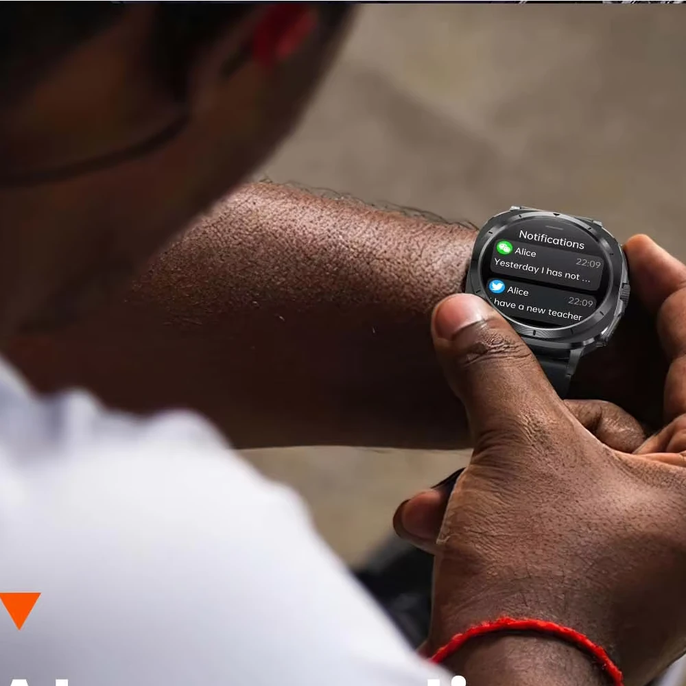 Smartwatch Kardiowatch Zegarek Kardiologiczny z Funkcją Rozmów EKG Saturacja Glukozy Powiadomienia