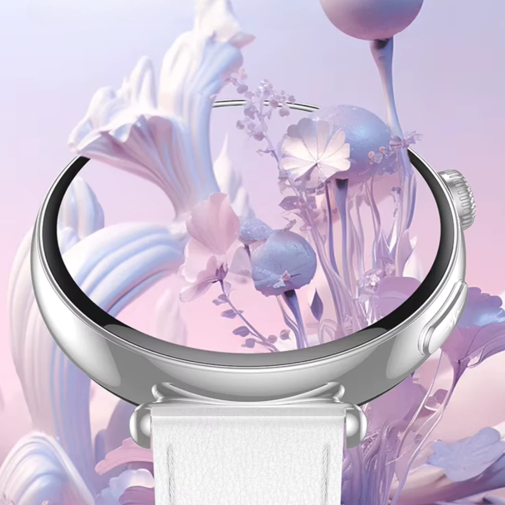 Smartwatch Exon Lumina różowy z kolorowym ekranem