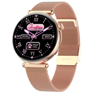 Smartwatch damski Exon Lumina w kolorze różowego złota