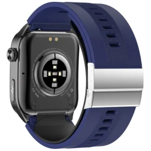 Pasek granatowy silikonowy do Kardiowatchy z pompowanym paskiem 26 mm Exon