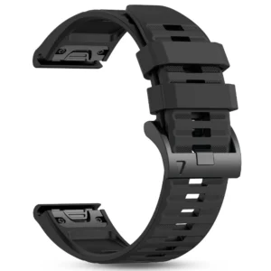 Pasek wymienny 26mm do kardiowatcha w kolorze czarnym