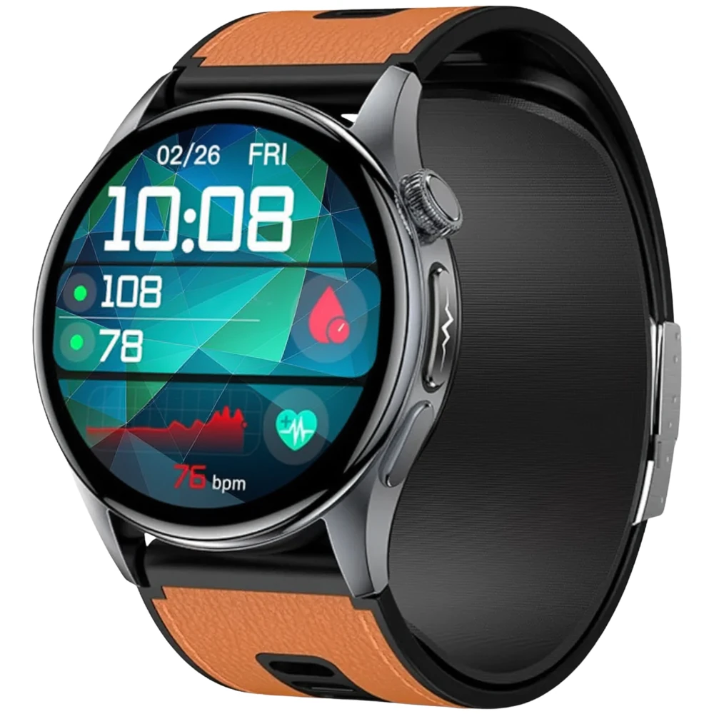 Exon Alvio brązowy – tarcza sportowo-zdrowotna z odczytem tętna