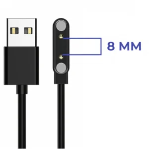 Magnetyczny kabel ładujący EXON USB – 8 mm do Kardiowatch