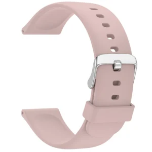 Pasek silikonowy Exon 22 mm – różowy