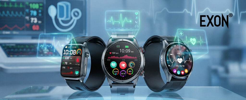 kardiowatche z pompowanym paskiem od EXON