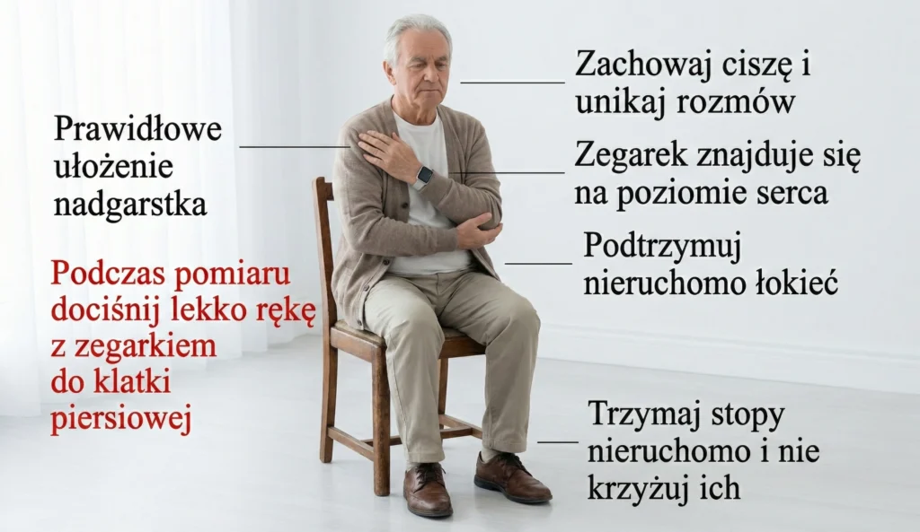 prawidłowa metoda pomiaru ciśnienia