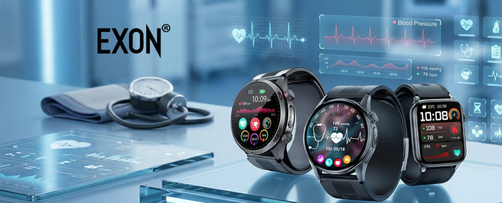 zegarki mierzące ciśnienie kardiowatche marki EXON