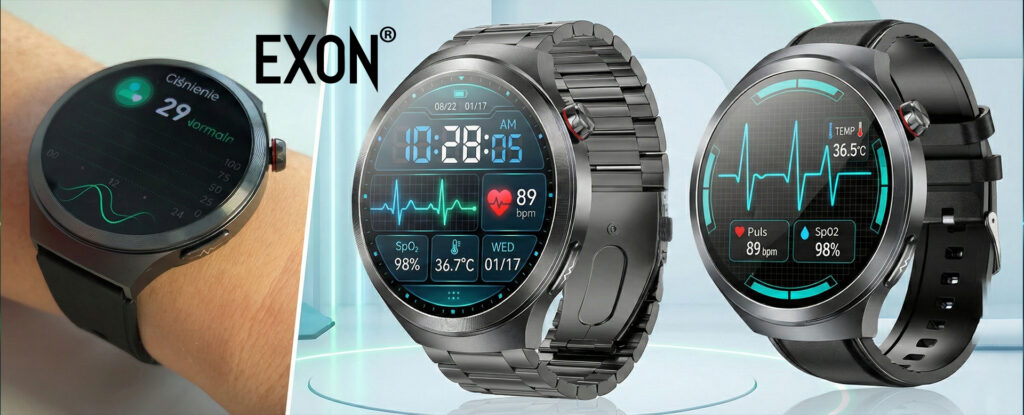 kardiowatch exon vitalis z ogromną tarcza amoled