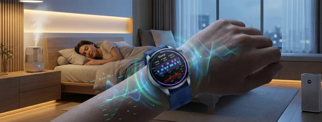 pomiar parametrów snu kardiowatchem