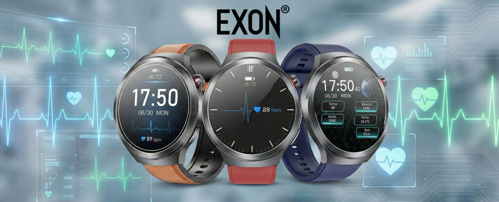 smartwatch exon vitalis najnowszy kardiowatch z ogromną tarcza