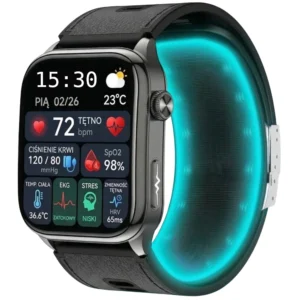 Smartwatch Kardiowatch Prime z kolorowym ekranem dotykowym