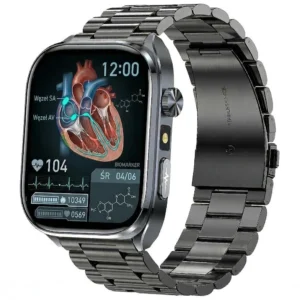 Zegarek z rozmowami Bluetooth EKG HRV Exon Vectra czarny