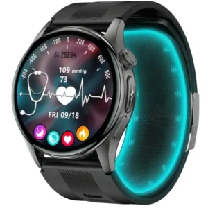 Exon Alvio czarny – zegarek męski z funkcjami EKG