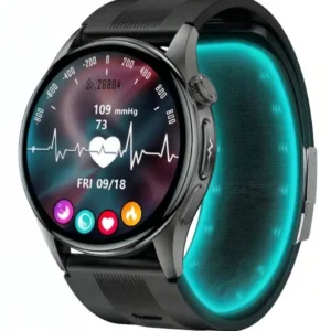 Exon Alvio czarny – zegarek męski z funkcjami EKG