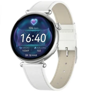 Kardiowatch srebrny dla kobiet Exon Lumina stylowy