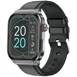 Exon Pulsemed z aplikacją zdrowotną i historią pomiarów.