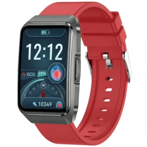 Stylowy smartwatch z funkcją monitorowania cyklu