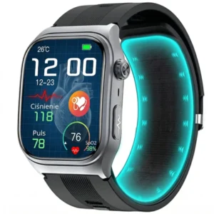 Kardiowatch Exon Biotrack z czarnym paskiem