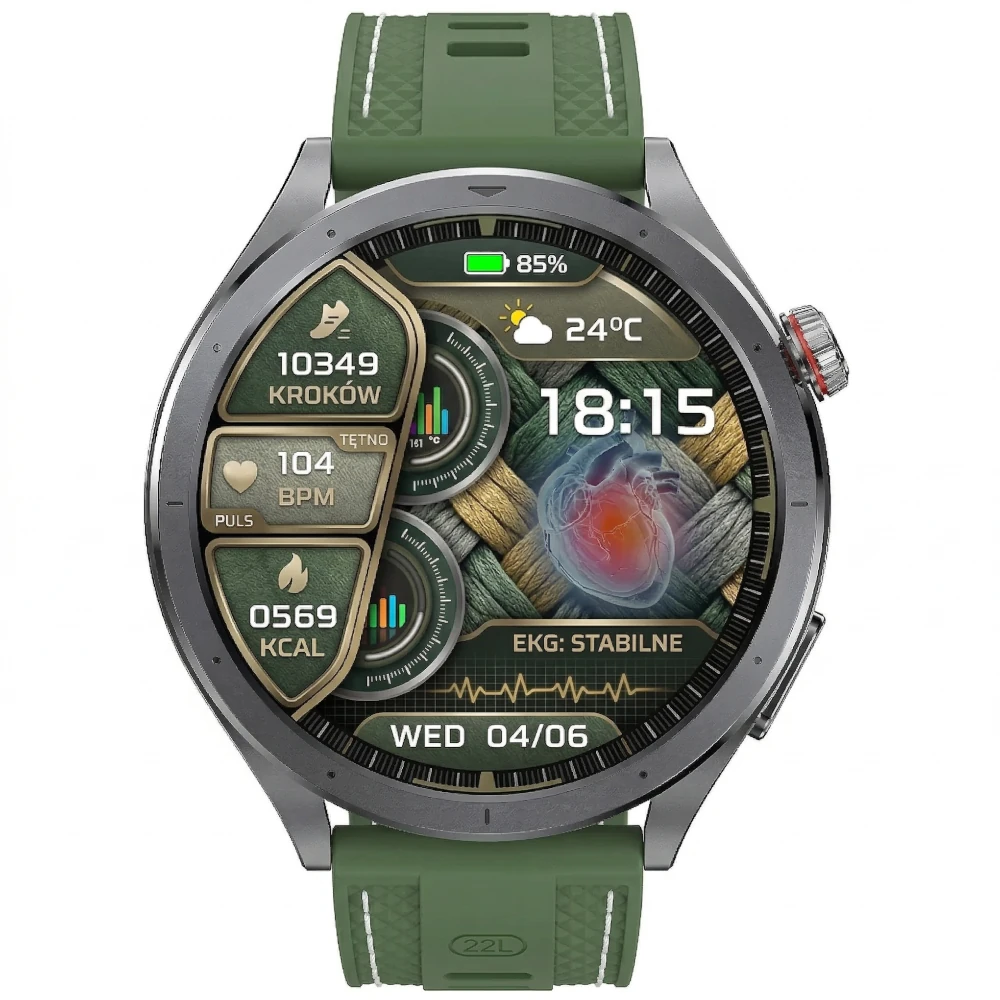 Zegarek Exon Vigil elegancki design metalowa koperta