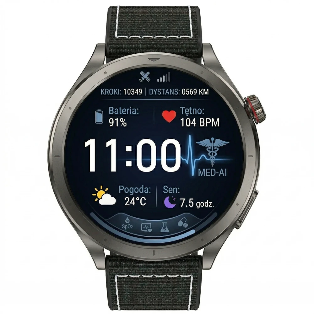 Kardiowatch Exon Vigil kompatybilny Android i iOS aplikacja G Band