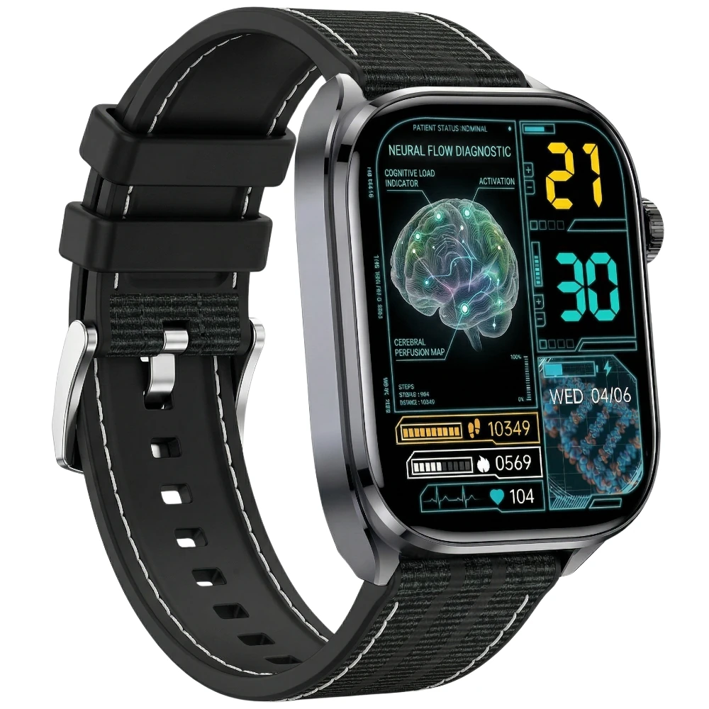 Kardiowatch z EKG EXON Vectra – czarny pasek premium - obrazek 3