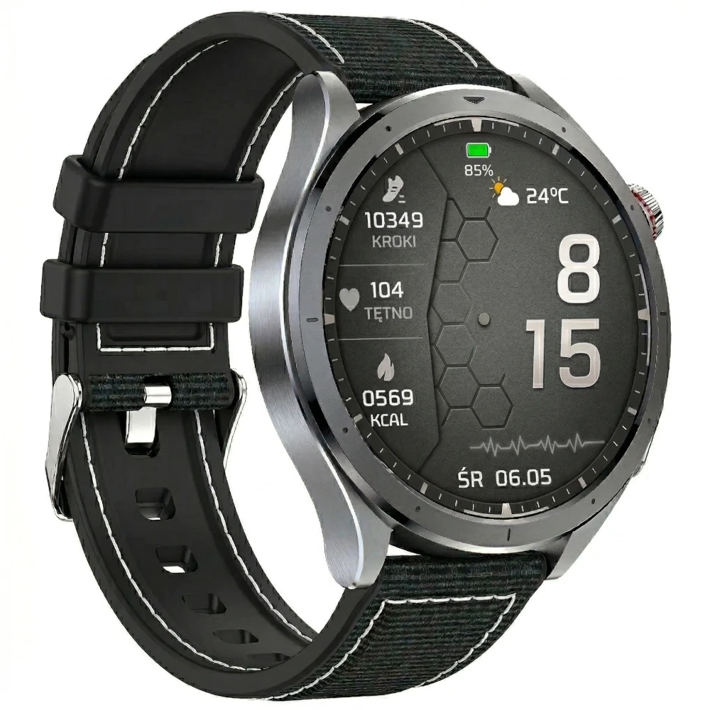 Kardiowatch Exon Vigil kroki kalorie dystans aktywność dzienna