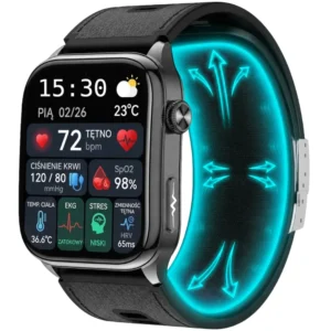 Smartwatch Kardiowatch Prime z kolorowym ekranem dotykowym