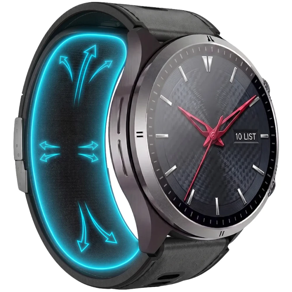 Kardiowatch EKG EXON Aero – czarny silikon premium - obrazek 2