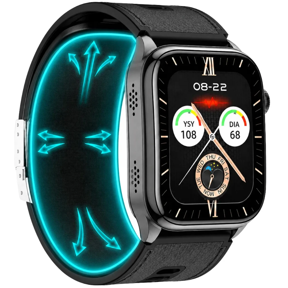 Kardiowatch EKG EXON Prime – czarny silikon premium - obrazek 2