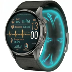 Kardiowatch EKG Exon Alvio medyczna tarcza zegarka